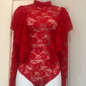 Lace body bodysuit (m)🔥
